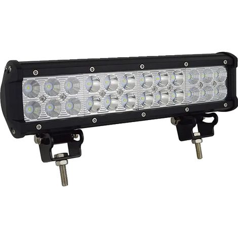 Barra luminosa a LED per lavoro, illuminazione potente, struttura resistente, 1 pezzo combo da 72 W (1/2)