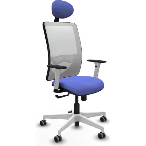 piqueras-y-crespo Zulema sedia da ufficio blu chiaro ergonomica