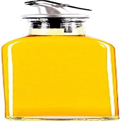 Bouteille Distributeur Huile - Verre Trempé 500 ml - Bec Verseur Anti-Goutte - Pour Cuisine et Table - Lot de 2