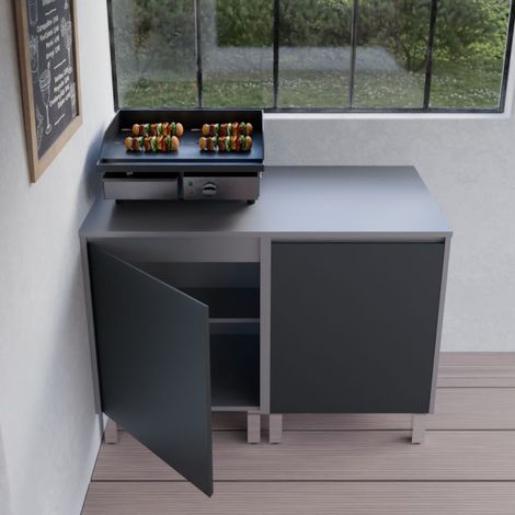 Cuisine d'extérieur en inox KX01 - 120 cm