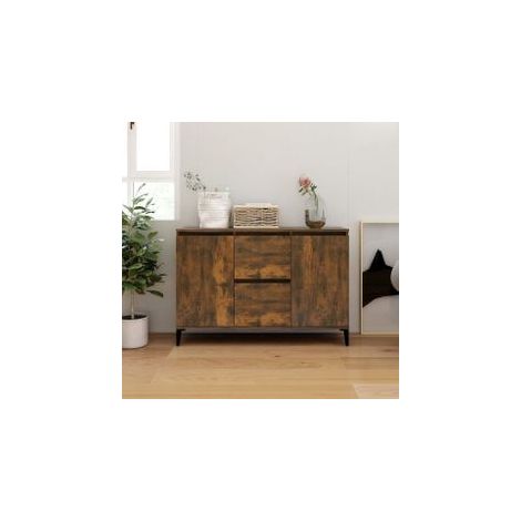 Buffet Chêne fumé 104x35x70 Bois d'ingénierie (1/5)