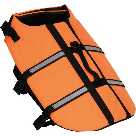 Gilet de sauvetage chien 40cm: Gilet de sauvetage réfléchissant réglable pour chiens