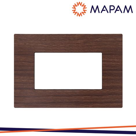 PLACCA TECNOPOLIMERO SPAZZOLATO M5004SL-3 JOY 4P CILIEGIO