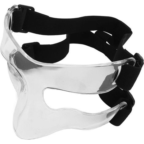 Atmungsaktiver Nasenschutz für Sport und Basketball – Transparenter Nasenschutz – Schutz vor Aufprallverletzungen für Männer und Frauen. (1/5)