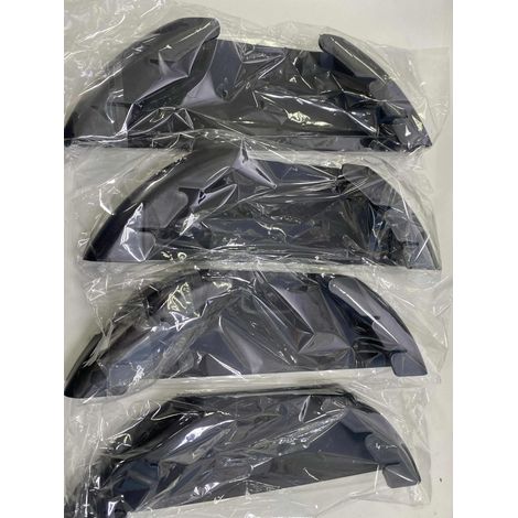 Lot de 4 supports muraux pour couvercles de casseroles de 15 à 32