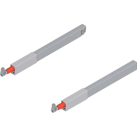 Blum TANDEMBOX Railing longitudinale (supérieure), pour tiroir avant, NL 300 mm, gauche/droite, pour TANDEMBOX antaro, R9006 aluminium blanc