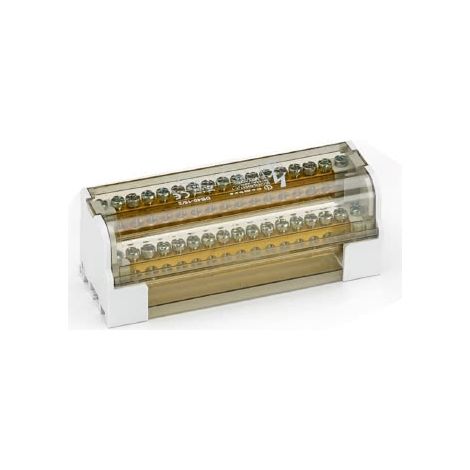 Ripartitore bipolare 125A, 15 vie, sez. 35mm² CEMDB125-14/2C