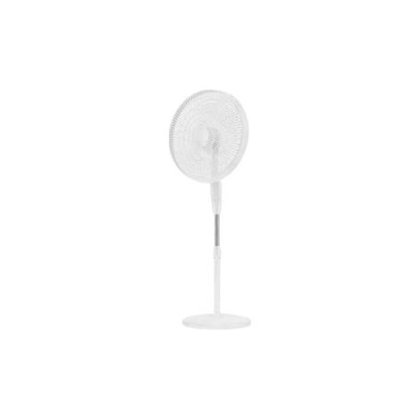 VENTILADOR PIE ESCUDERO BLANCO 50W 5 ASPAS 3 VELOCIDADES
