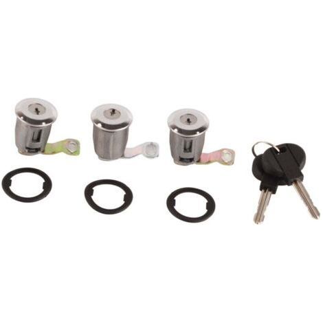 252522 Jeu de barillets de serrure de porte de voiture avec clés pour Peugeot Partner Citroen Berlingo Xsara (1) (1/4)