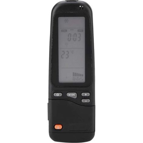 Pair Télécommande Universelle pour climatiseur, Télécommande de Remplacement de Climatiseur 25 en 1 pour Electra/Airwell/Emailair/Elco RC-3 (1/4)