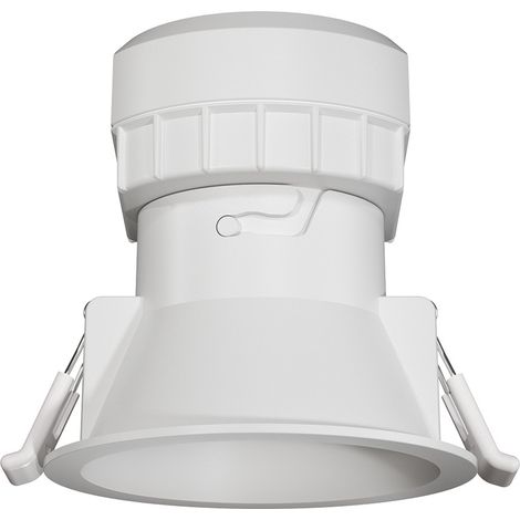 Faretto LED da incasso Pulcom R 8W 38º con tecnologia CCT Switch 2700K/3200K/4000K, finitura Bianco Opaco per interni - Beneito & Faure
