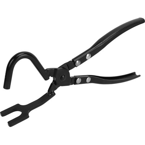 Pince de retrait de cintre d'échappement, pince séparée en métal noir robuste pour systèmes de camions de voiture
