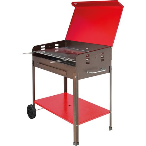 BARBECUE A CARBONE 'ETNA' cm 50 x 80 x H 90  - MILLE
