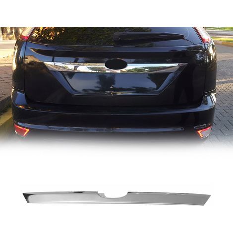 Garniture de Hayon Coffre pour Ford Focus II 2008-2011 acier inox (1/5)