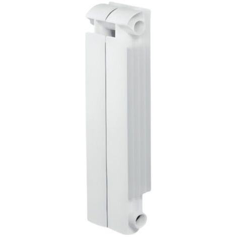 Heizkörper Gusseisen Alu 324w Zentralheizung 2 Elemente KLASS 800 weiß (1/5)