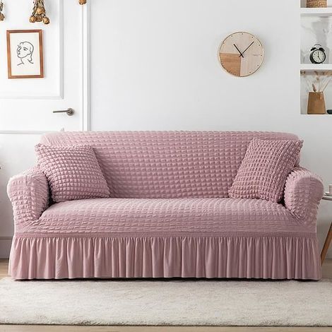 Housse de Canapé Extensible, Revêtement de Canapé 3 Places (190-230CM) (1/4)