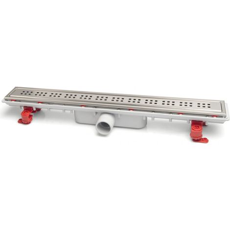 Canaleta Slim Jimten Linnum S-651 – Altura Reducida con Sifón Extraíble y Variedad de Rejillas Tamaño: 75 cm (1/4)