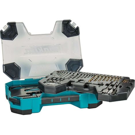 Makita - 104-teiliges Bit-, Bohrer- und Steckschlüssel-Set E-22604