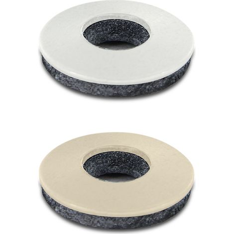 50 Rondelles d’étanchéité vulca laquée Coloris: Beige RAL 1015 (1/4)