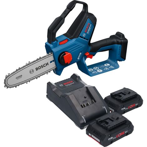 Bosch GKE 18V-20 Professional Scie à élaguer sans fil 18 V 18 cm + 2x batterie ProCORE 4,0 Ah + chargeur