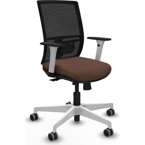 Sedia da ufficio piqueras y crespo Yunquera bianco supporta 120 kg (1/2)