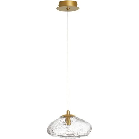 [NEUWERTIG] B-Ware Nova Luce Pendelleuchte Hängeleuchte King G9 Led Gold Dimmbar Lampe Beleuchtung