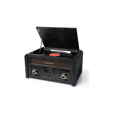 Giradischi stereo vinile / cd / usb a 3 velocità 33/45 / 78t - MT115W - Muse (1/5)