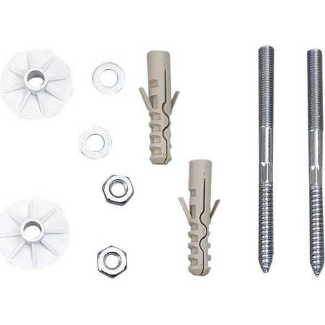 SAPHO ACCESSOIRES - KIT DE FIXATION UAK14 POUR LAVABO, VIS 10 X 120 MM 40017 (1/2)