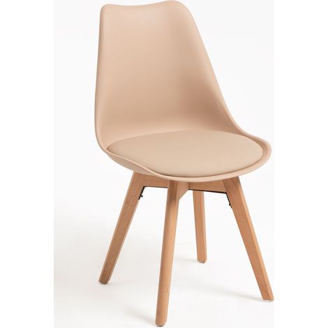Sillas Comedor - Silla Synk Basic - Beige Tapioca