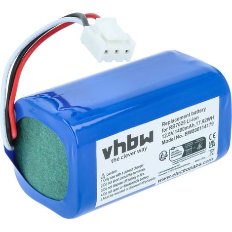 vhbw batteria compatibile con Severin Chill RB 7025 home cleaner (1400mAh, 12,8V, Li-Ion)