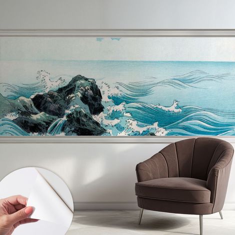 Carta da parati autoadesiva - fotomurale - decorazione parete - stile elegante - decorazione casa - Scena marina 250x104 cm (1/5)
