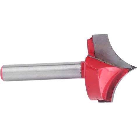 Fraise de Défonceuse 6mm à Pointe Aiguille V-Groove pour Gravure 3D CNC et Travail du Bois (15mm) (1/2)