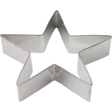 Cortador de galletas Dexam, forma de estrella, diámetro 3 cm