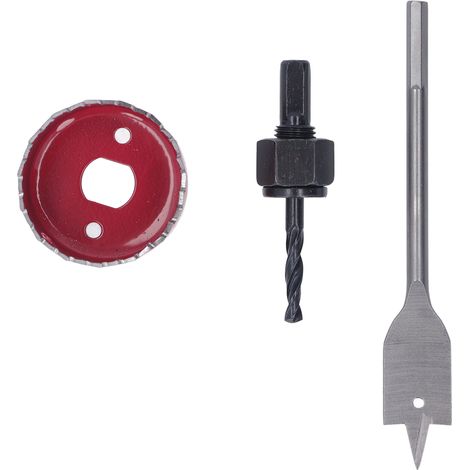Scie cloche précise ouverture acier allié haute résistance HSS coupe-trou pour plastique bois métal tuyaux (1/5)