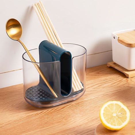 Porte-couverts, égouttoir, ustensiles de cuisine multifonctionnels, cuillère-Online Store (1/5)