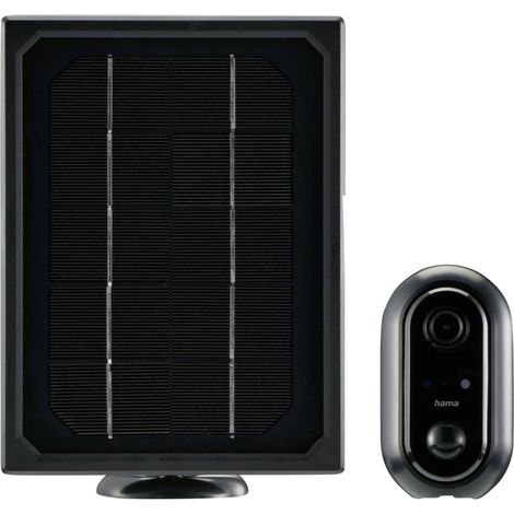 Hama Überwachungskamera Solar WLAN 1080p Schwarz Außen (1/5)