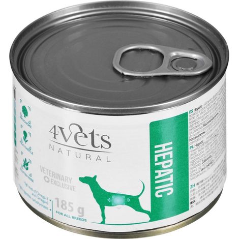 4VETS NATURAL Hepático Perro 185g (1/3)