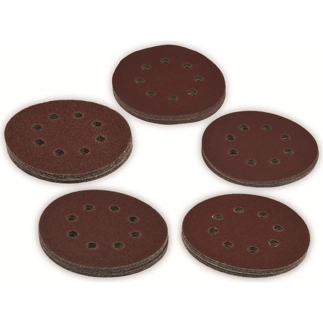 Set de disques abrasifs CHILITEC, Ø 125 mm, 50 pcs.