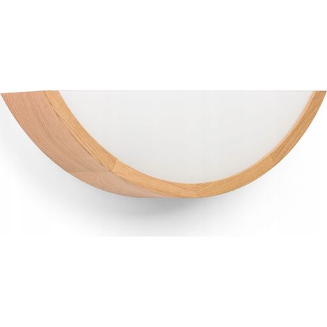 Vertikale Wandleuchte aus Holz, LEJA OAK, für Wohnzimmer, Küche, Badezimmer, STILVOLLE (1/5)