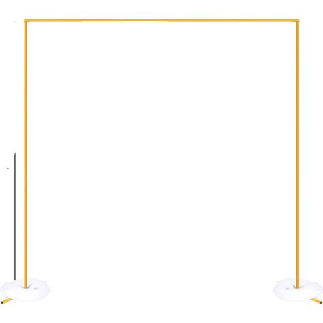 Arche de mariage, cadre en métal, design réutilisable, 2x2M (1/2)