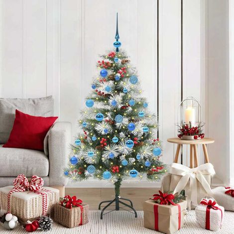 Árbol de Navidad artificial verde y 150 cm