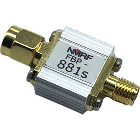 Filtre passe-bande en dents de scie, bande passante 24 MHz, interface SMA 868-895 MHz, gain 2,0-2,5 dB (1/4)