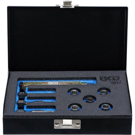 Kit de Réparation Filet de Bougie M8 x 1,0 - Réparation Précise et Durable, Acier, Pro - D-Work (1/5)