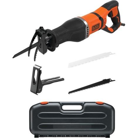 Black & Decker BES301 sierra recíproca 2800 spm 750 W Negro, Naranja