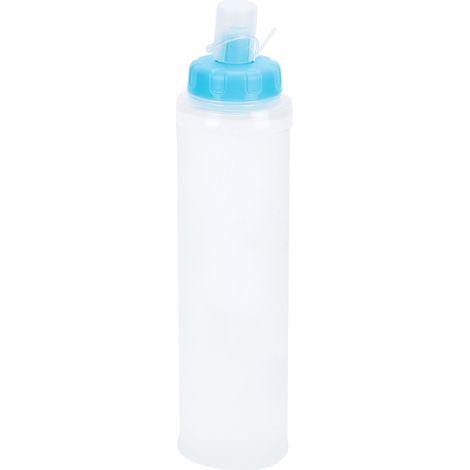 Bouteille d'eau souple AFISHTOUR, pliable, en TPU de qualité alimentaire, idéale pour les activités de plein air (400 ml) (1/5)