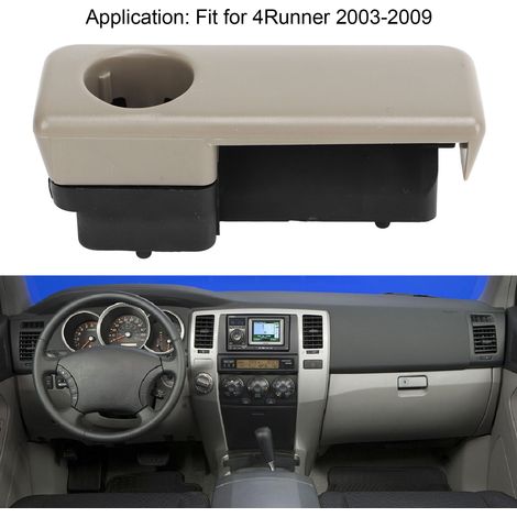 Poignée de Serrure Boîte à Gants - 55506 35020E0 - ABS Marron - Compatible Toyota 4Runner 2003-2009 (1/5)