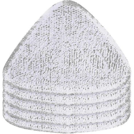 Lot de 6 lingettes en microfibre lavables pour balai vapeur Vileda 100 (1/5)