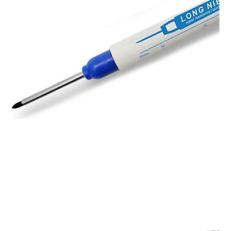 Marqueur à pointe longue, marqueur multifonctionnel étanche à trou profond de 30 mm, compatible avec Woodworking Blue. (1/5)