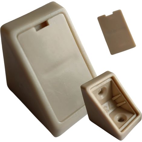 Staffa angolare per mobili 24x24x20 staffa komandorek con aletta ROVERE sonoma (43) 100 pezzi (1/5)
