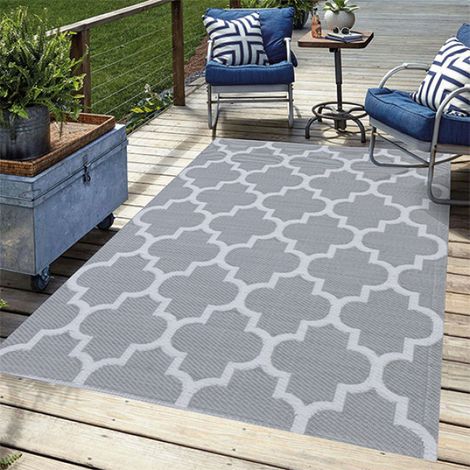 Tappeto in pp summer grigio 180x270 - cm